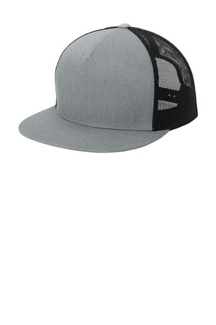 Sport-Tek® YP Classics 5-Panel Classic Trucker Mesh Back Cap