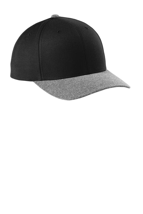 Sport-Tek® Curve Bill Snapback Cap