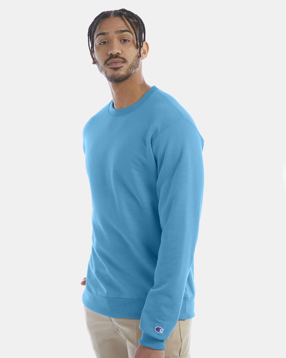 Champion® Powerblend Crewneck Sweatshirt - S600