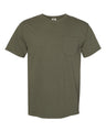 Comfort Colors® Garment-Dyed Heavyweight Crewneck Short Sleeve Pocket T-Shirt
