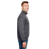 JERZEES® Nublend Cadet Collar Quarter-Zip Long Sleeve Sweatshirt