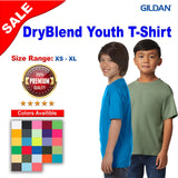 Gildan® DryBlend Youth Short Sleeve Crewneck T-Shirt