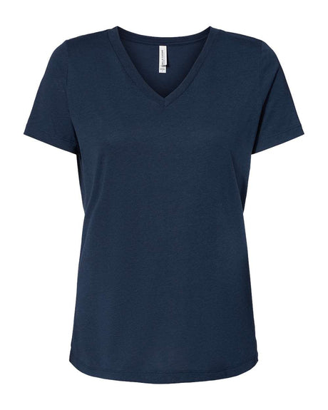 BELLA + CANVAS® Women's Relaxed Triblend Short Sleeve V-Neck Tee