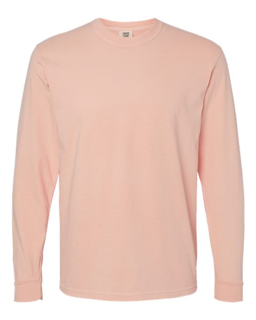 Comfort Colors® Garment-Dyed Heavyweight Crewneck Long Sleeve T-Shirt