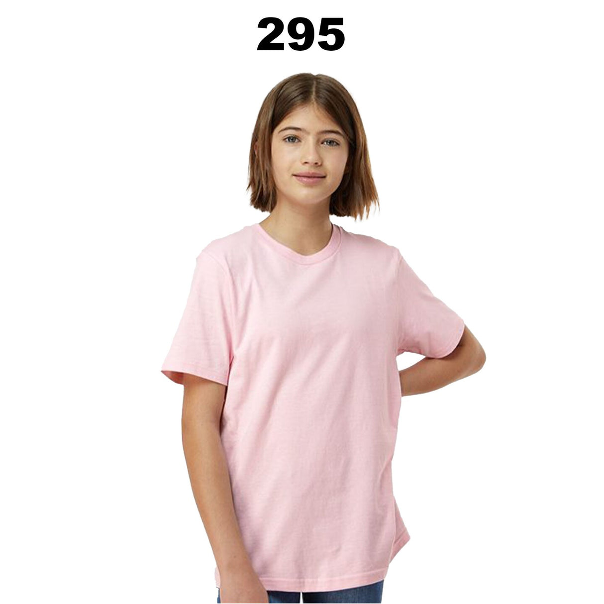 Tultex® Youth Heavyweight Jersey Crewneck Short Sleeve T-Shirt