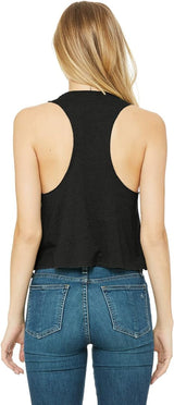 BELLA + CANVAS® Women's Racerback Crewneck Crop Tank - 6682