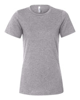 BELLA + CANVAS® Women’s Relaxed Fit Heather CVC Crewneck Short Sleeve T-Shirt