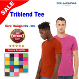 BELLA + CANVAS® Triblend Short Sleeve Crewneck Tee