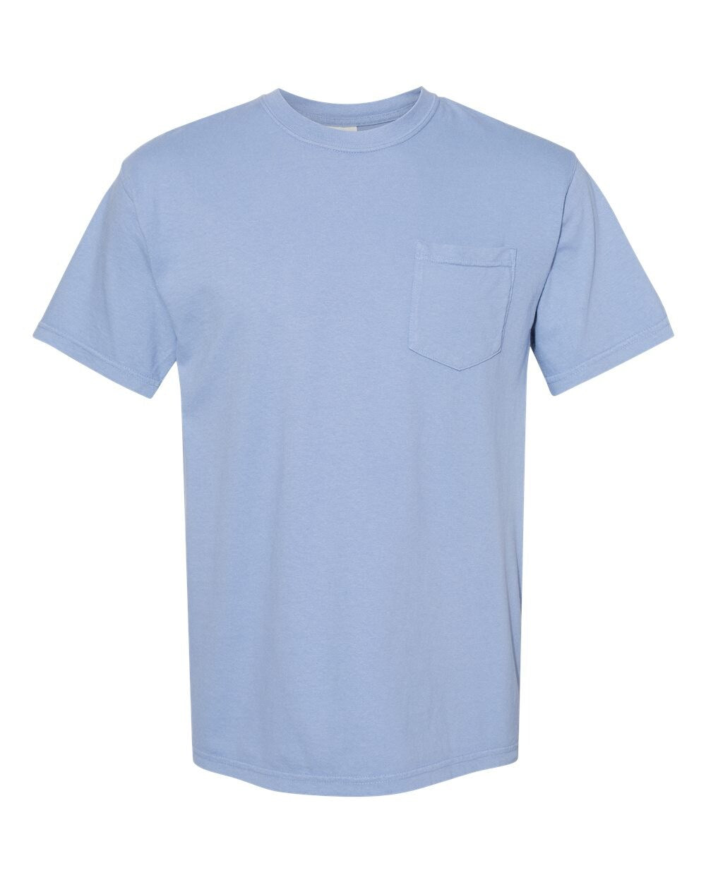 Comfort Colors® Garment-Dyed Heavyweight Crewneck Short Sleeve Pocket T-Shirt