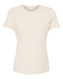 BELLA + CANVAS® Women’s Relaxed Fit Heather CVC Crewneck Short Sleeve T-Shirt