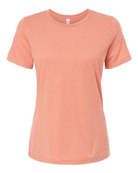 BELLA + CANVAS® Women’s Relaxed Fit Triblend Short Sleeve Crewneck Tee
