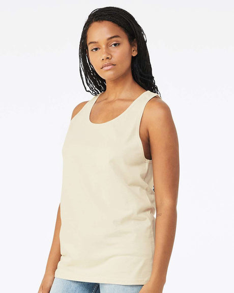BELLA + CANVAS Classic Jersey Tank in Red