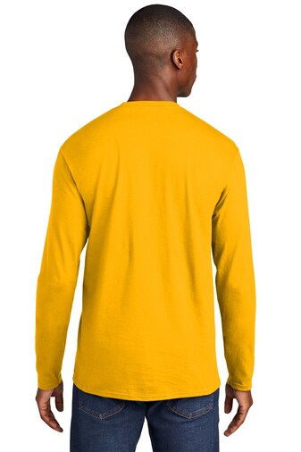 Gildan Heavy Cotton Long Sleeve Crewneck Cotton T-Shirt
