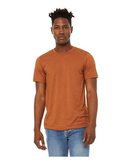 BELLA+CANVAS Unisex Sueded Crew Neck Tee