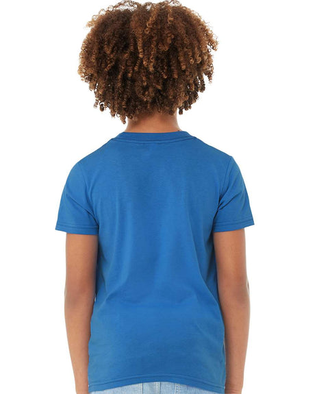 Image 1: Bella Canvas Youth Short Sleeve Crewneck Jersey TeeImage 2: Soft jersey kids crewneck shirtImage 3: Premium Bella Canvas youth apparelImage 4: Blank youth tee for custom printingImage 5: Lightweight children's t-shirtImage 6: Comfortable kids short sleeve tee