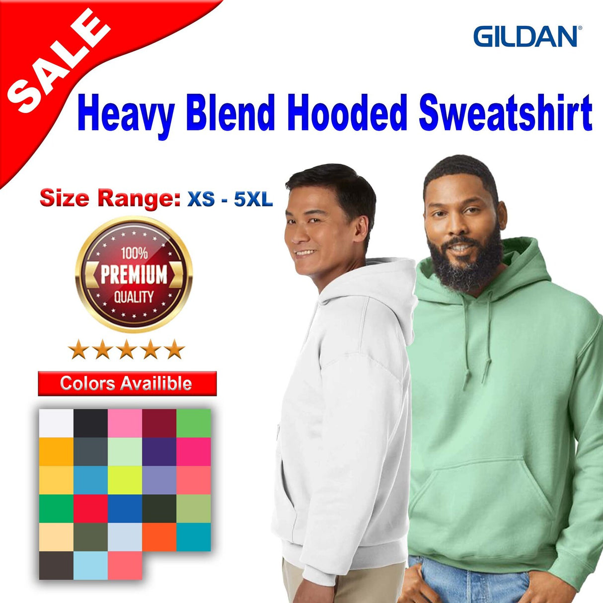 Gildan® Heavy Blend Hooded Sweatshirt