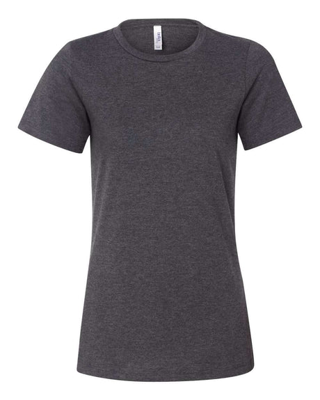 BELLA + CANVAS® Women’s Relaxed Fit Heather CVC Crewneck Short Sleeve T-Shirt