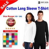 Next Level® Classic & Comfort Cotton Crewneck Long Sleeve T-Shirt