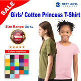 Next Level® Girls Cotton Princess Crewneck Shortsleeve T-Shirt