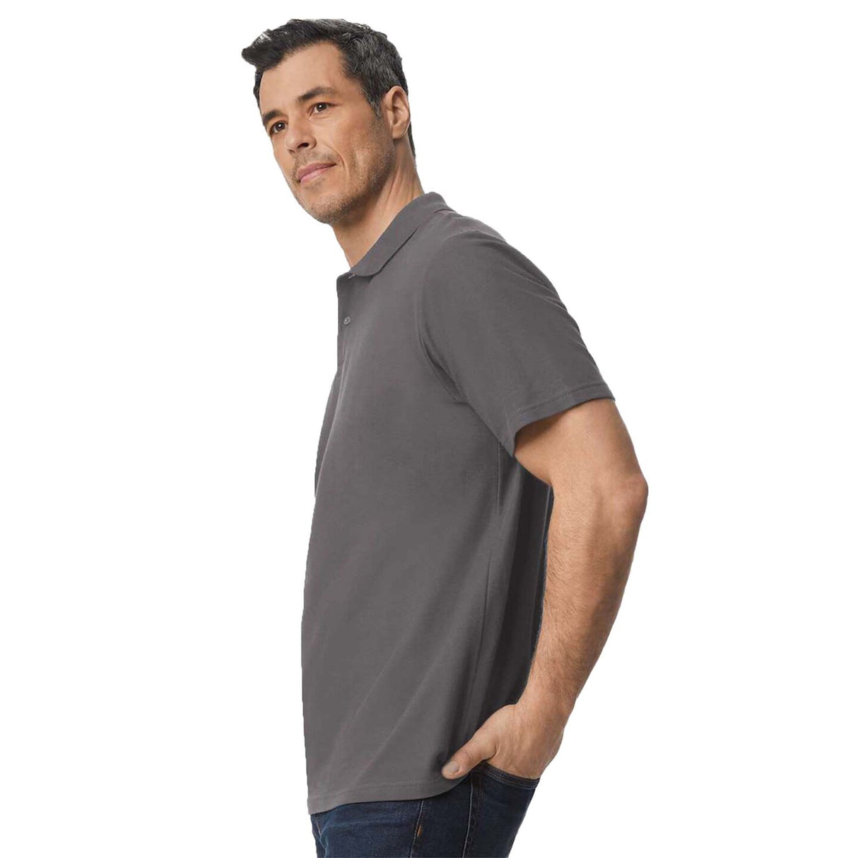 Gildan® Softstyle Adult Collared Short Sleeve Pique Polo