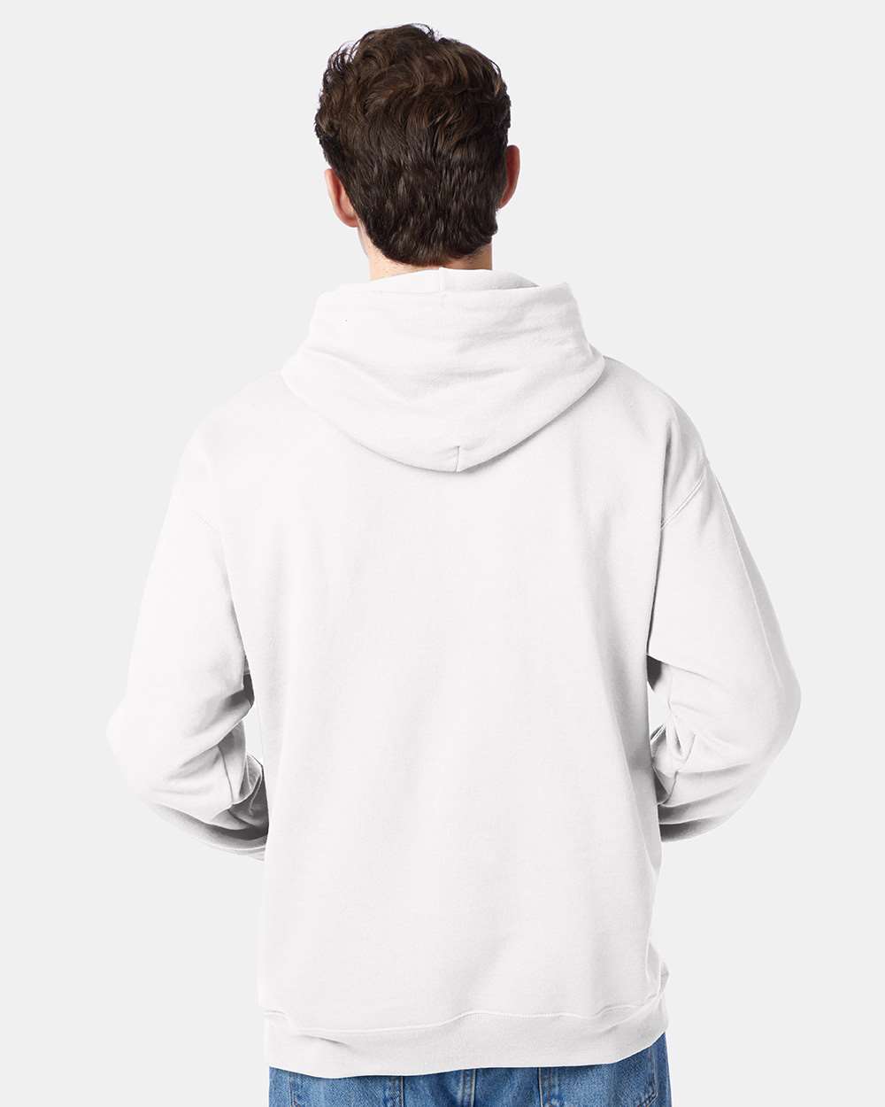 Hanes® Ecosmart Hooded Long Sleeve Sweatshirt