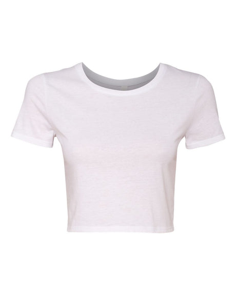 BELLA + CANVAS® Women’s Crewneck Short Sleeve Crop Tee
