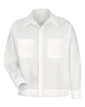 Red Kap Men's Button-Front Shirt Jacket