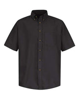 Red Kap Men's Poplin Short Sleeve Dress Shirt