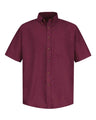 Red Kap Men's Poplin Short Sleeve Dress Shirt