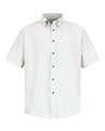 Red Kap Men's Poplin Short Sleeve Dress Shirt