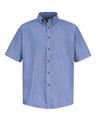 Red Kap Men's Poplin Short Sleeve Dress Shirt