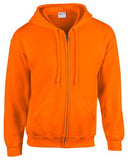 Gildan Heavy Blend Full-Zip Hoodie - Classic Warm Fleece