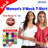 Gildan® Softstyle Women’s V-Neck T-Shirt
