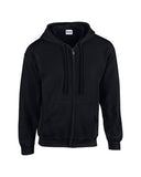 Gildan Heavy Blend Full Zip Hoodie - Cotton Blend Everyday Wear