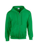 Gildan Heavy Blend Full Zip Hoodie - Cotton Blend Everyday Wear