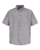 Red Kap Men's Poplin Short Sleeve Dress Shirt
