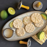 Nordic Ware Cast Aluminum Citrus Cookie Stamps, Set of 3