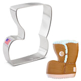 Ann Clark Winter fuzzy or Santa Boot Cookie Cutter