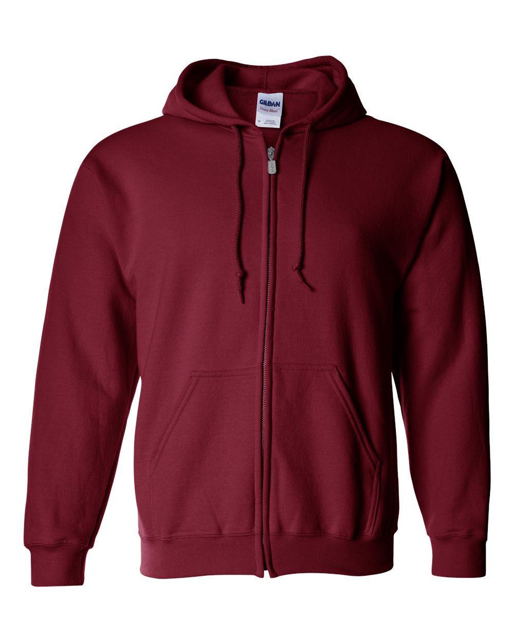 Gildan® Heavy Blend Full-Zip Long Sleeve Hooded Sweatshirt