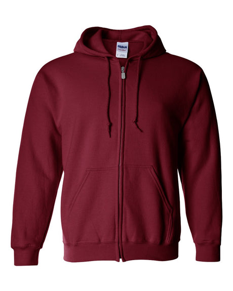 Gildan® Heavy Blend Full-Zip Long Sleeve Hooded Sweatshirt