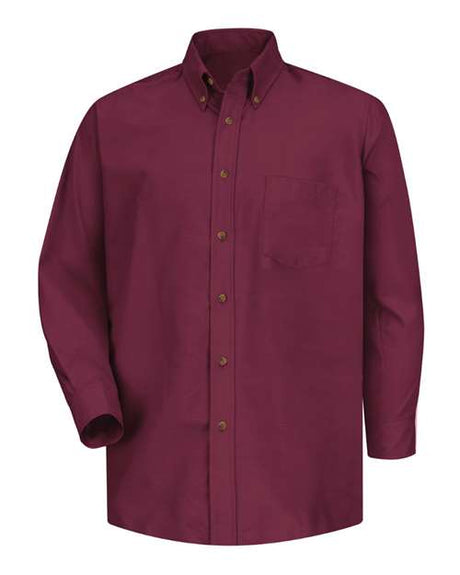 Red Kap Men's Poplin Dress Shirt