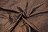 Bark Leaf Polyester Taffeta Fabric - Zig Zag Texture, 58/60" Width, Chocolate, Bronze Olive, Mint Green (Brownish Hue) (1 Yard)