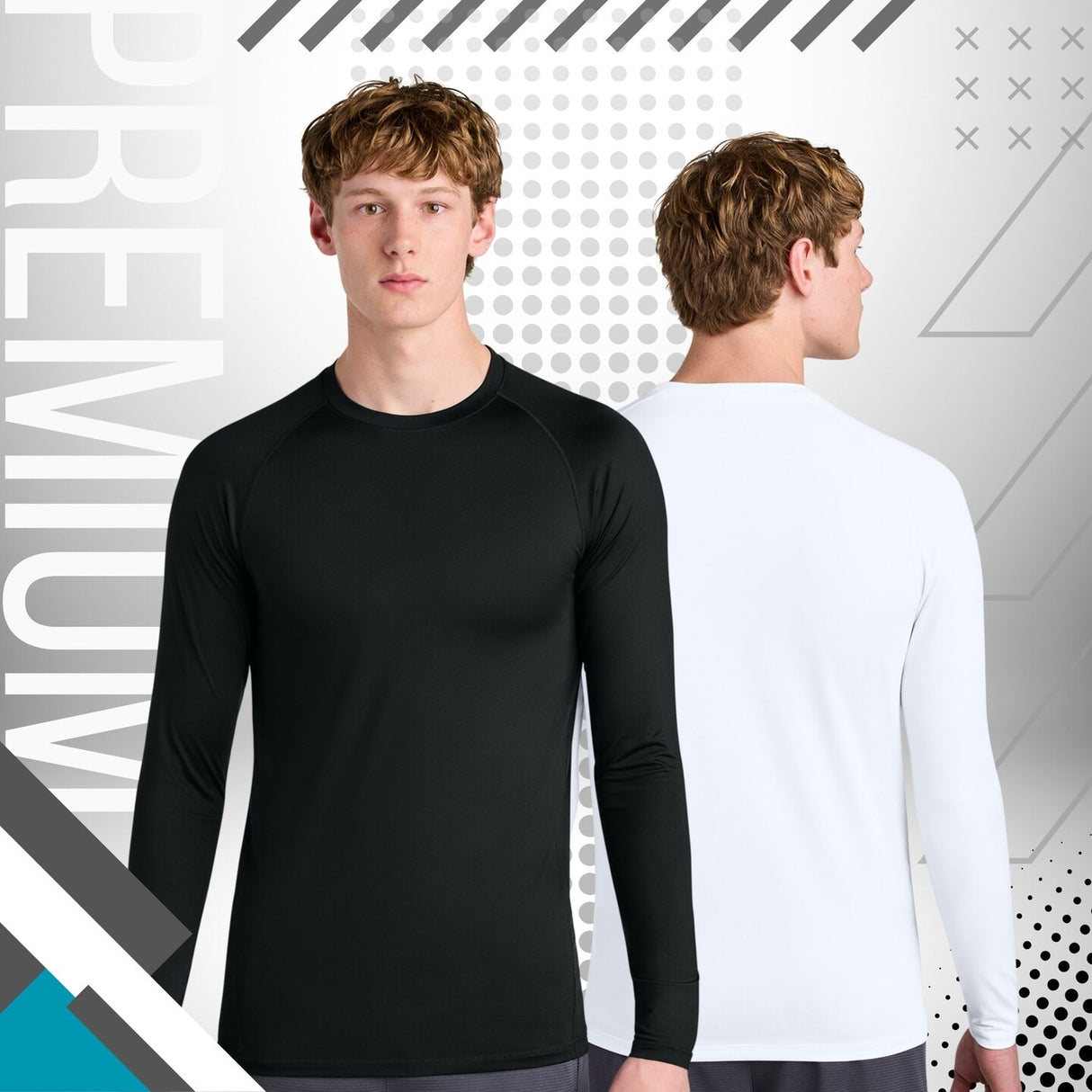 Sport-Tek® PosiCharge Compression Long Sleeve Tee