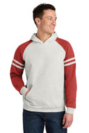 Jerzees® adult NuBlend Varsity Colorblock Hooded Sweatshirt