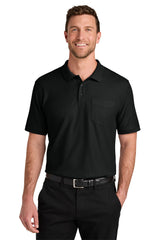 Port Authority® Wearever Signature Pique Pocket Polo