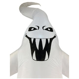 12 Feet Sinister Ghost Inflatable Giant Halloween Yard Decoration with Internal Lights &amp; Pouncing Arms