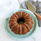 Nordicware Plastic Seaglass Bundt Cake Keeper