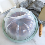 Nordicware Plastic Seaglass Bundt Cake Keeper