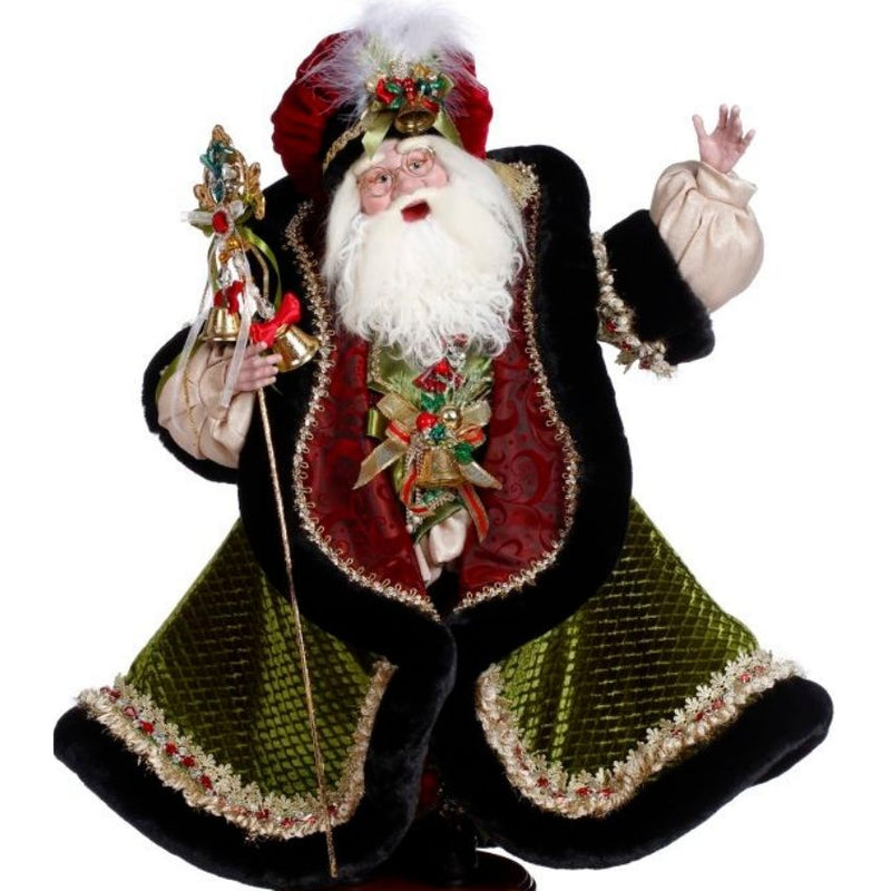 24" Bell Ringer Santa - Mark Roberts