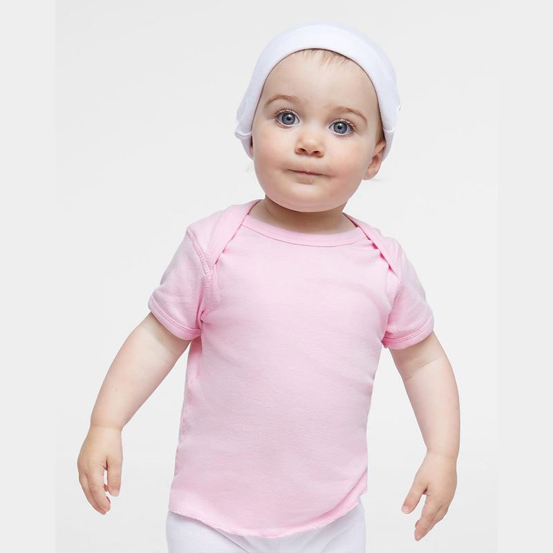 RADYAN® Infant Baby Rib Short Sleeve T-Shirt